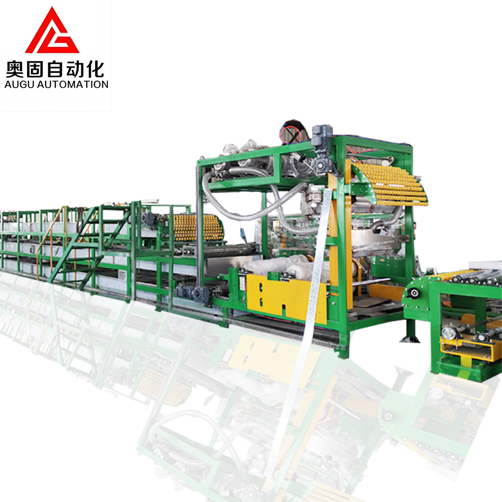 Hladilna linija za gumijaste plošče Augu: prilagodljiva, visokokakovostna in stroškovno učinkovita!